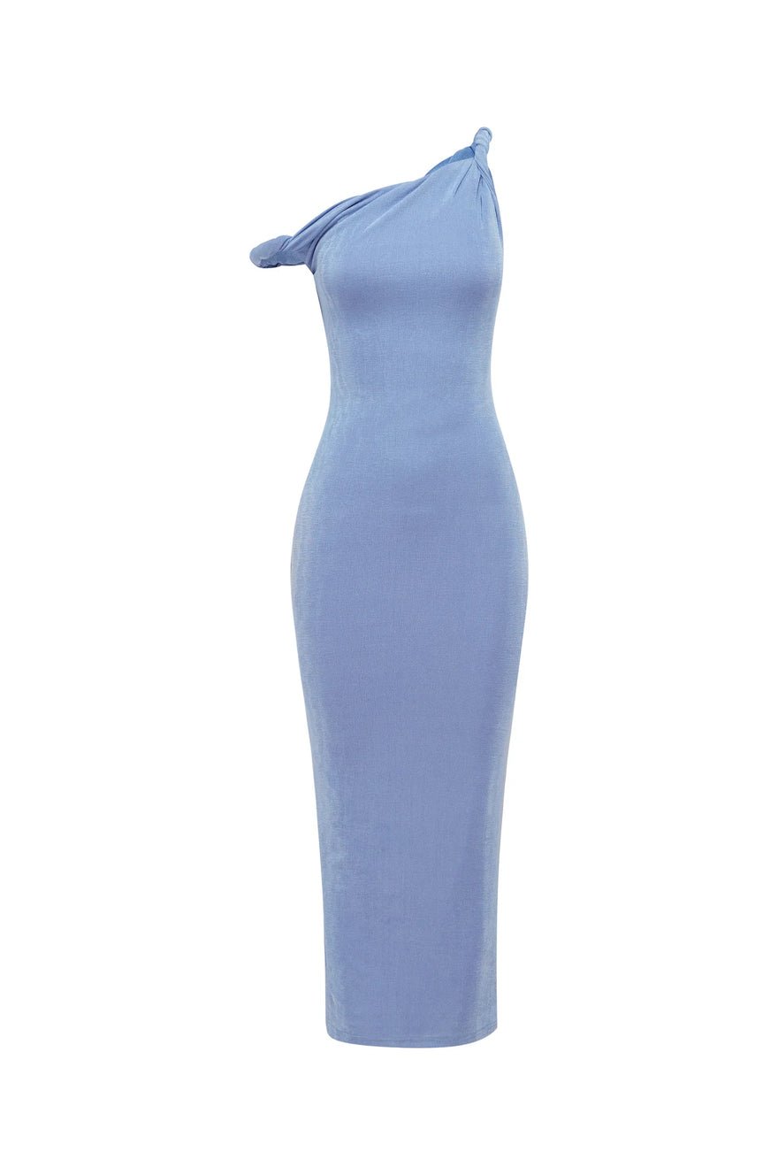 Johansen The Long Poppy Dress - Blue photo 2