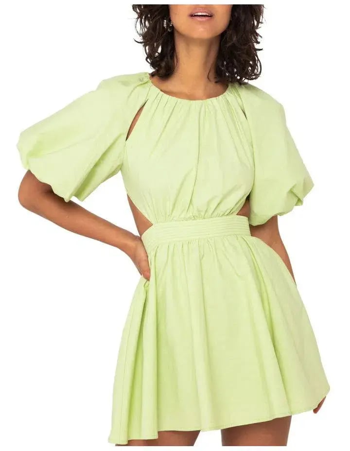 Mossman The Seahaze Mini Dress Green Size 8 photo 2