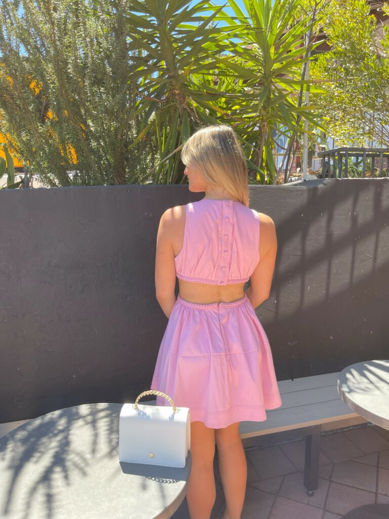Aje Voyage Braided Cut Out Dress photo 5