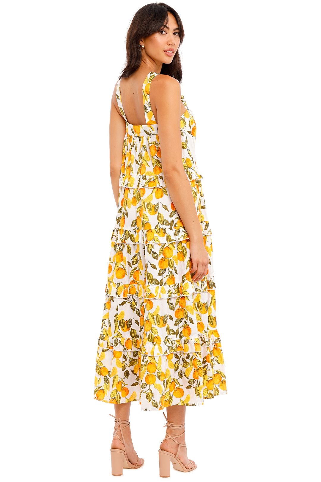 Orange Grove Scallop Dress photo 3