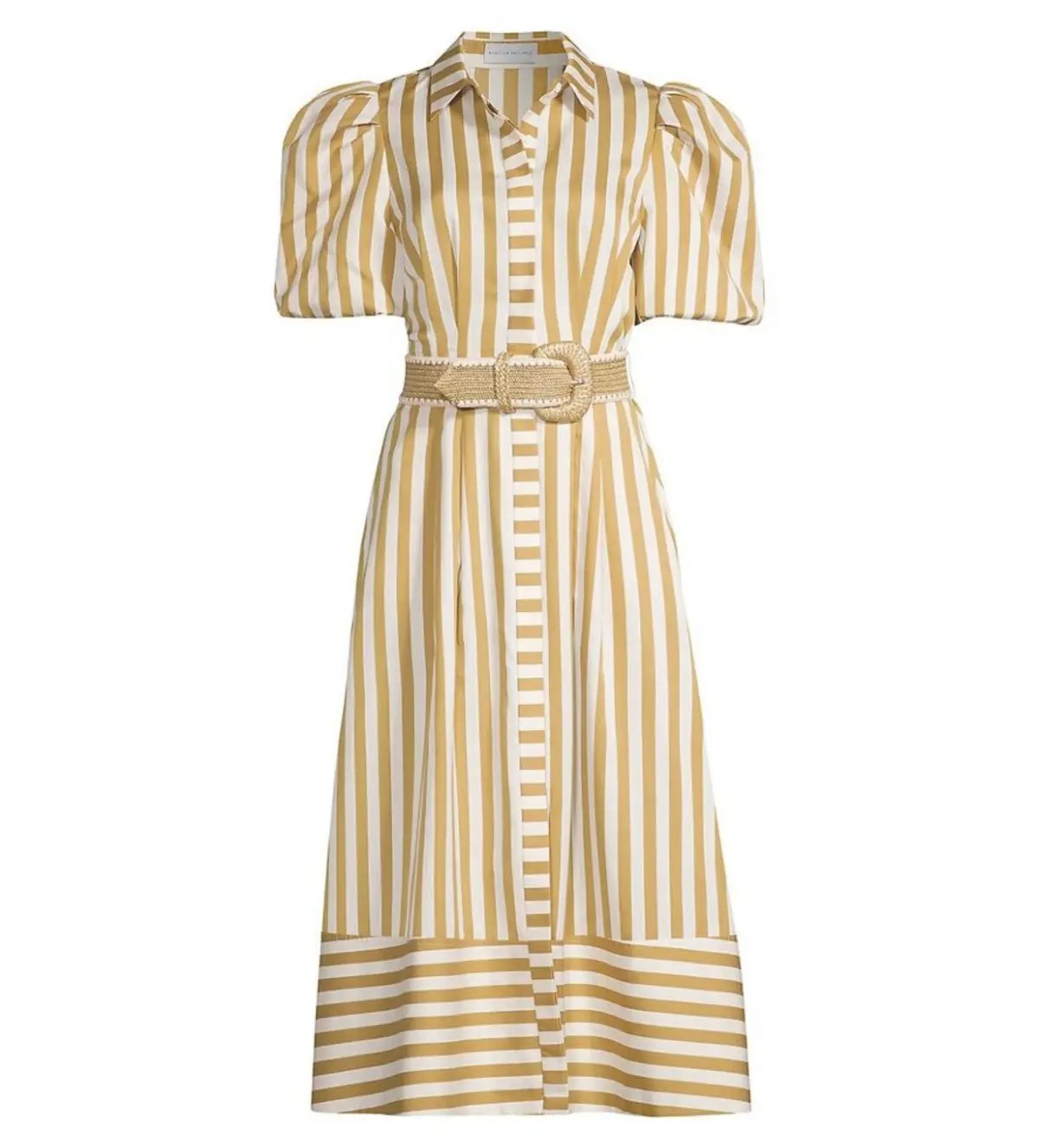 Rebecca Vallance Lucas Shirt Midi Dress Print Size 14 photo 2