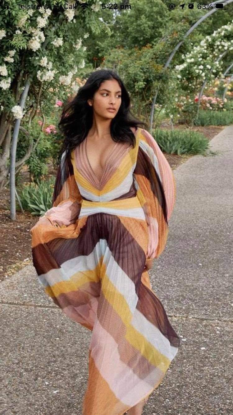 Acler Astone Rainbow Size 10 photo 3