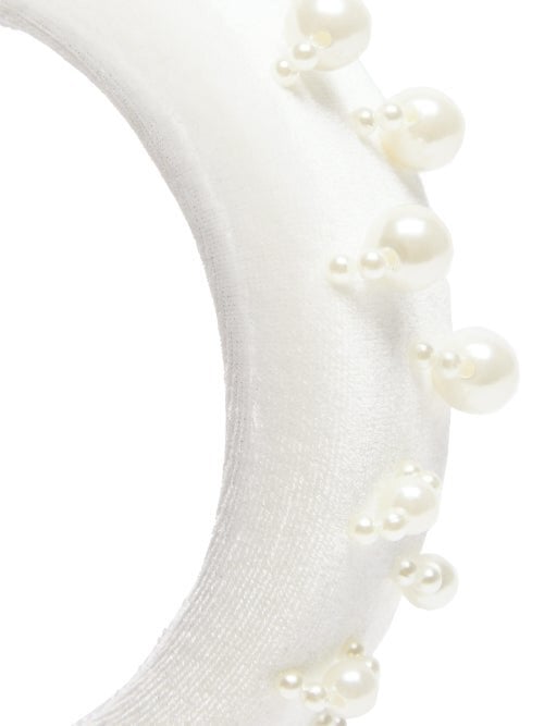 House Of Lafayette White Lili Headband photo 4