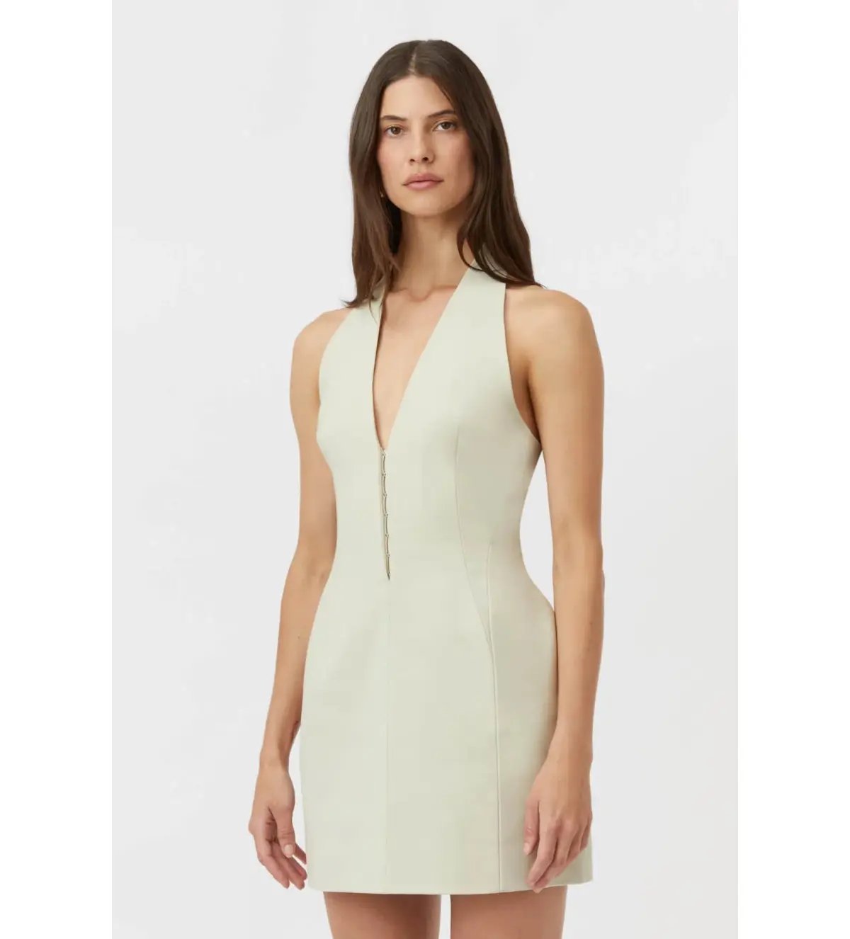 Camilla And Marc Petra Dress Pistachio Size 8 photo 2