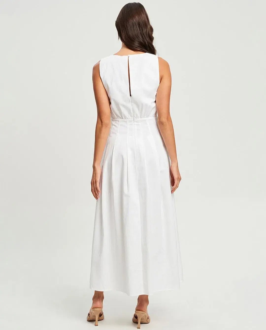 Reux Kendrick Dress White Size 10 photo 2