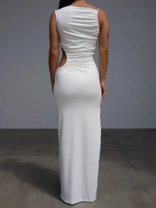 Effie Kats Rae Gown Ivory White Size 6 photo 2