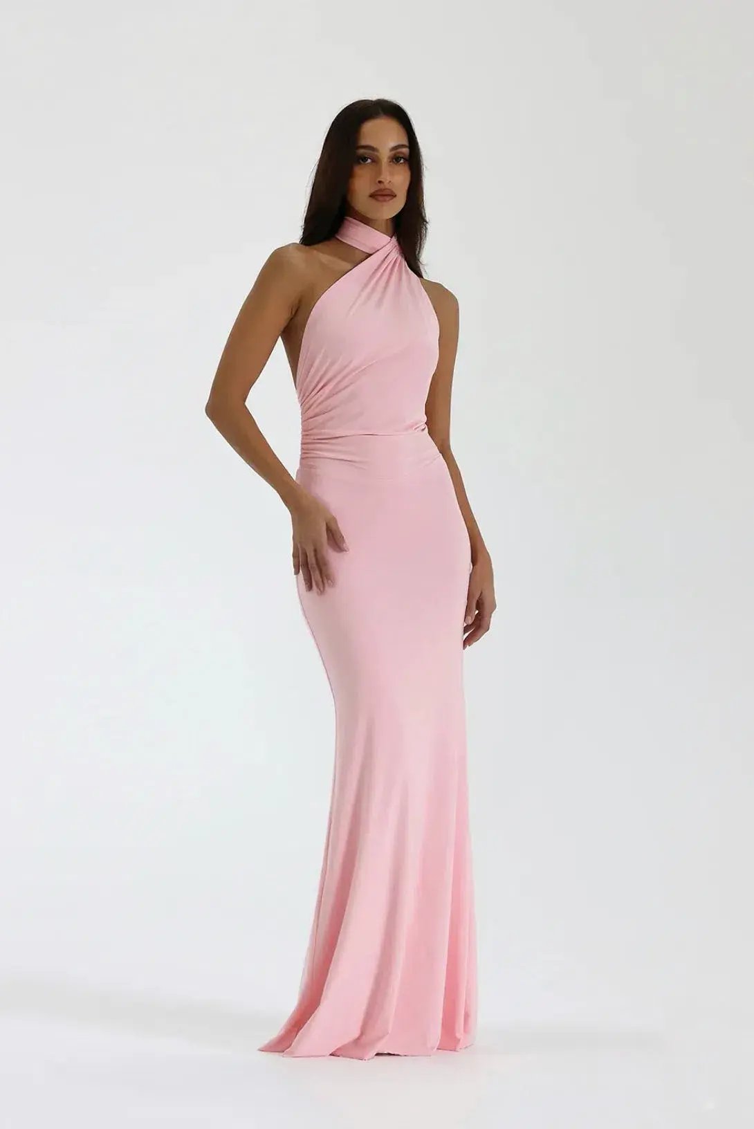 Natalie Rolt Blossom Pink Fabienne Gown Size AU 6 photo 3