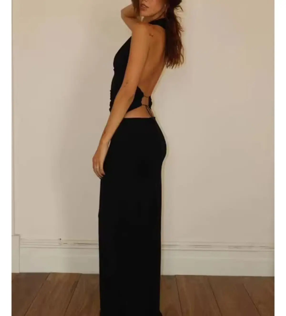 Deconduarte Astor Maxi Dress Black Size XS / Size AU 6 photo 2