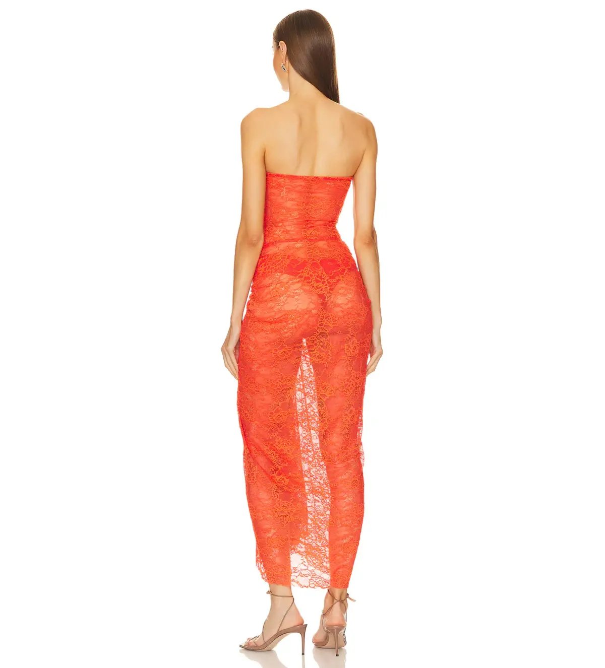 Natalie Rolt Naomi Dress Tangerine Size 1 / AU 8 photo 2