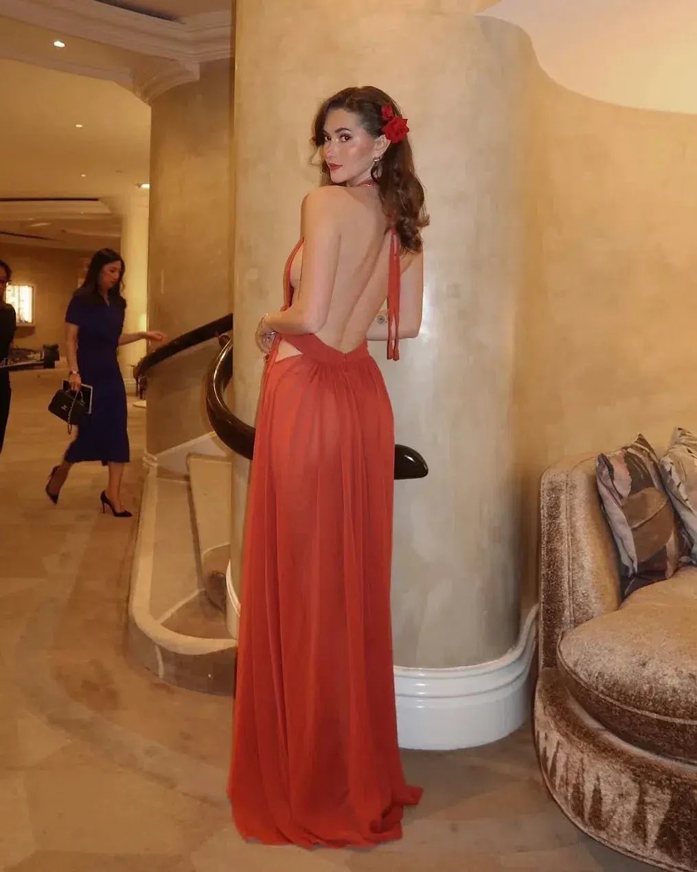 Arcina Ori Florence Dress in Red Size S / AU8 photo 8