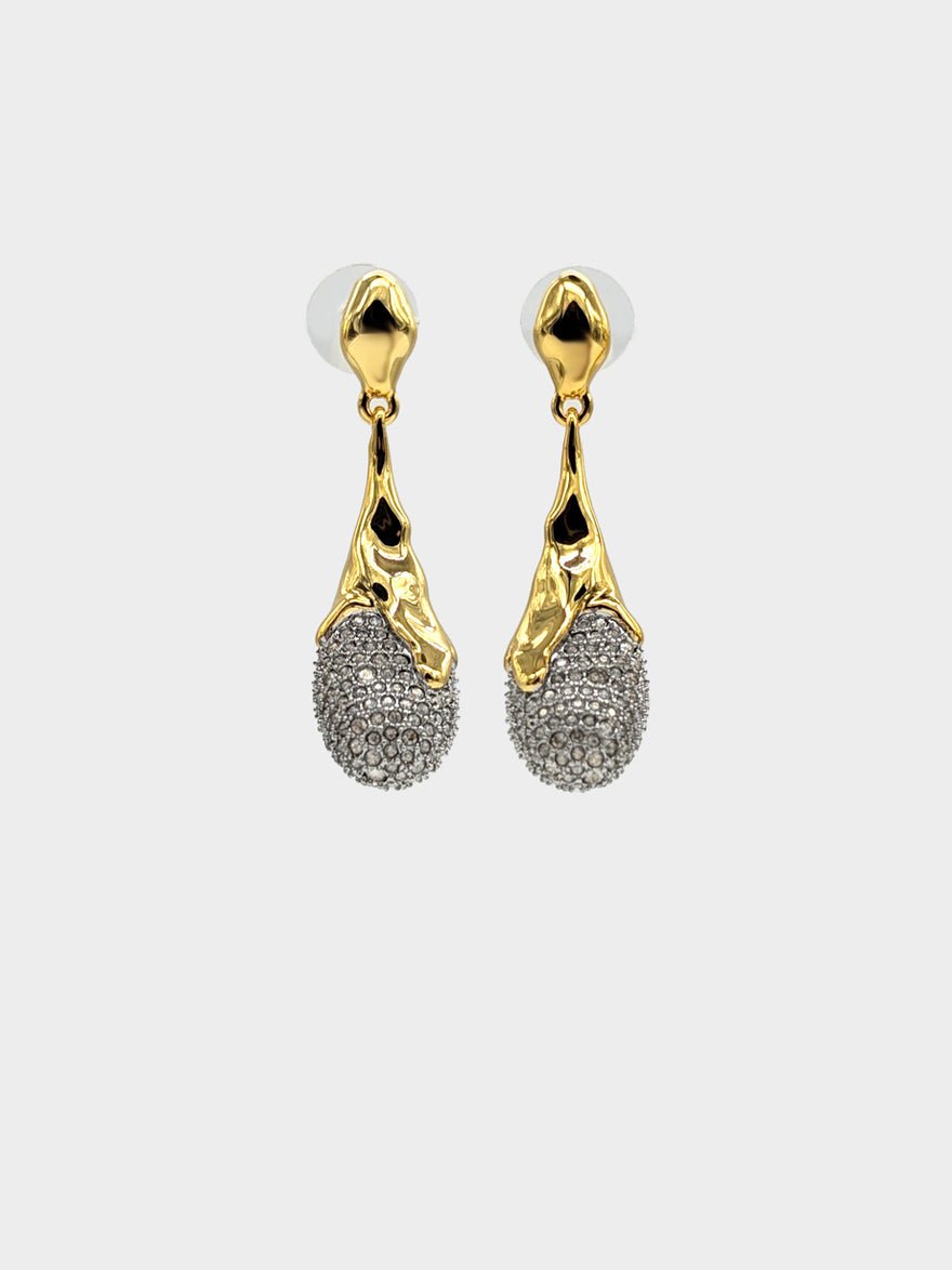 Alexis Bittar Solanales Crystal Teardrop Earrings photo 4