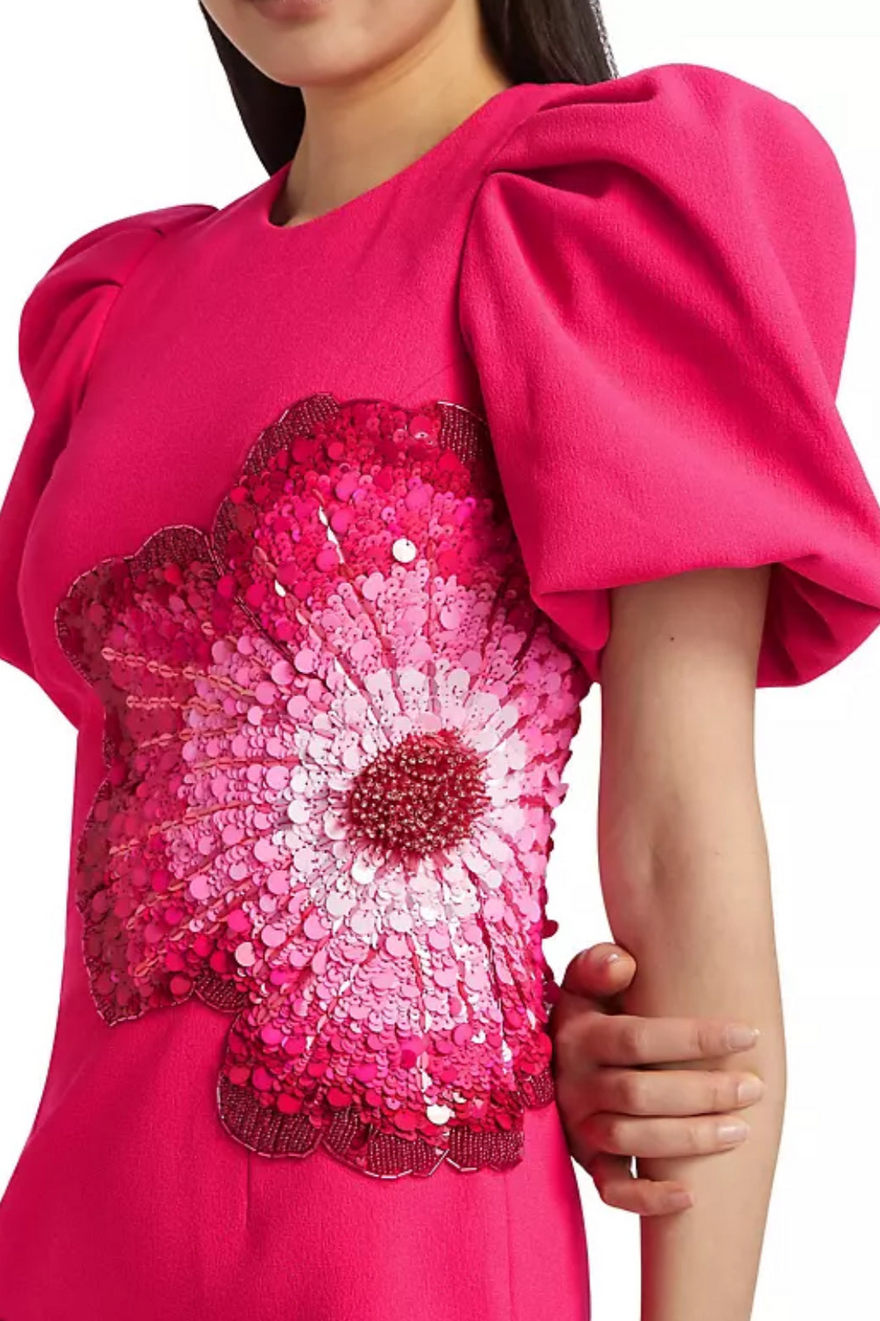 Rebecca Vallance Monroe Midi Dress, Pink photo 2