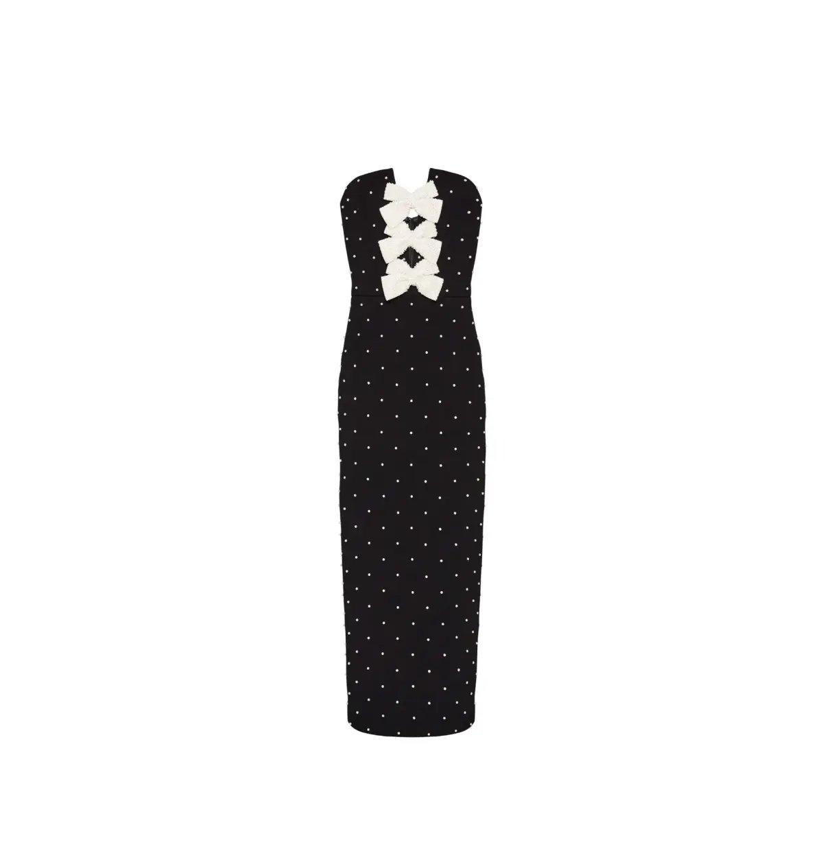 Rebecca Vallance Veronica Midi Dress in Black Size AU 10 photo 4