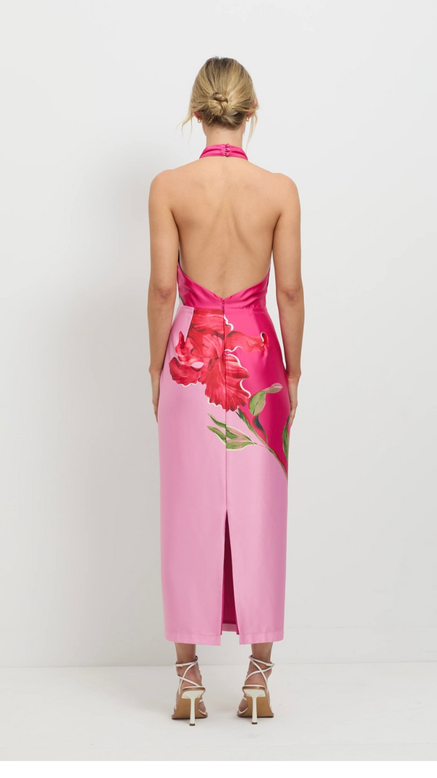 Pasduchas Pompon Halter Midi Dress photo 4