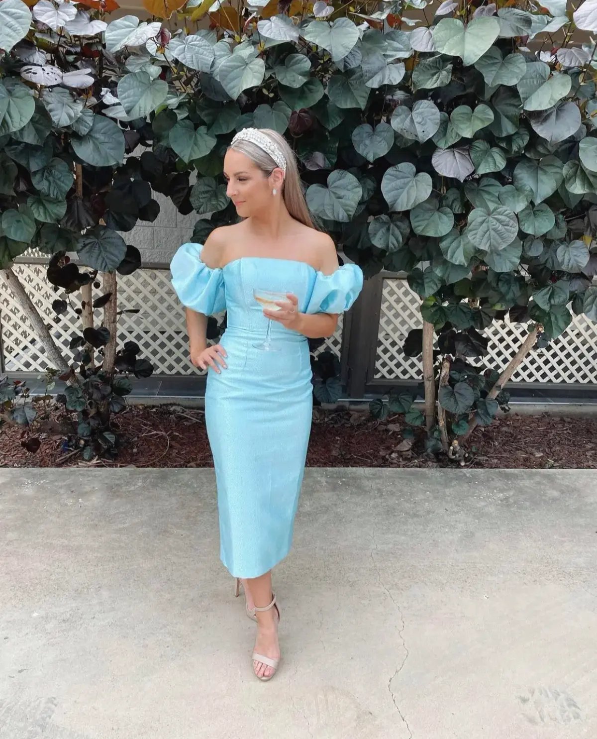 Mossman Siren Dress Blue Size 6 photo 3