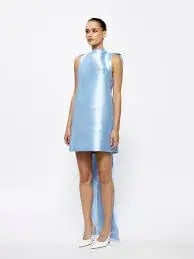 Effie Kats Jorja Mini Dress Cornflower Size XS/Au 6 photo 2
