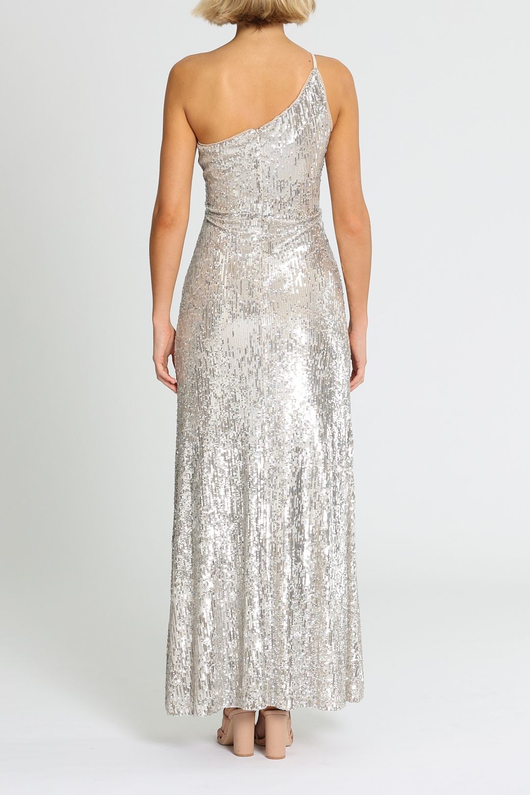 Elle Sequin Mink Gown - Mink photo 3