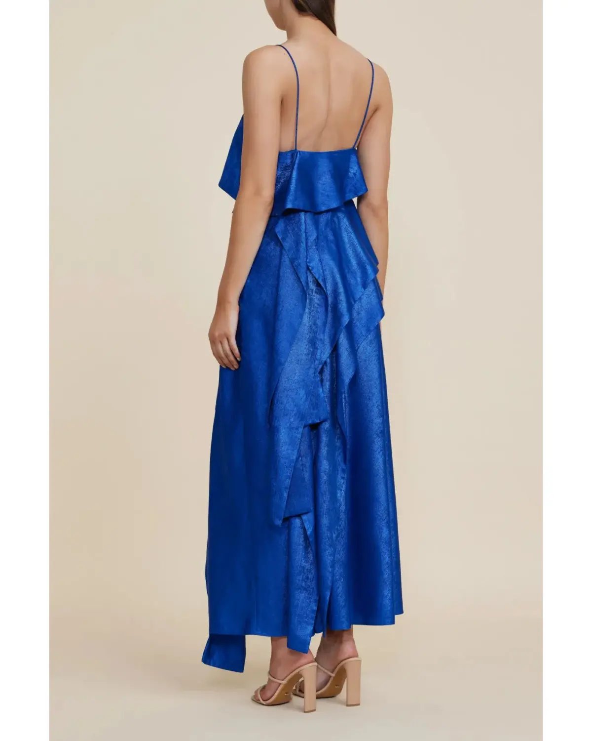 Acler Harley Midi Dress Regal Blue Size AU 14 photo 2