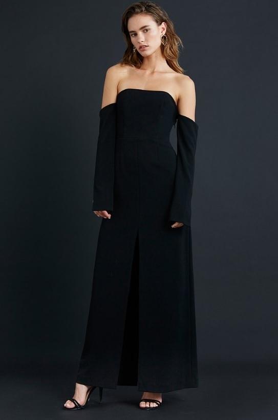 FRIEND OF AUDREY Formal Split Gown photo 2