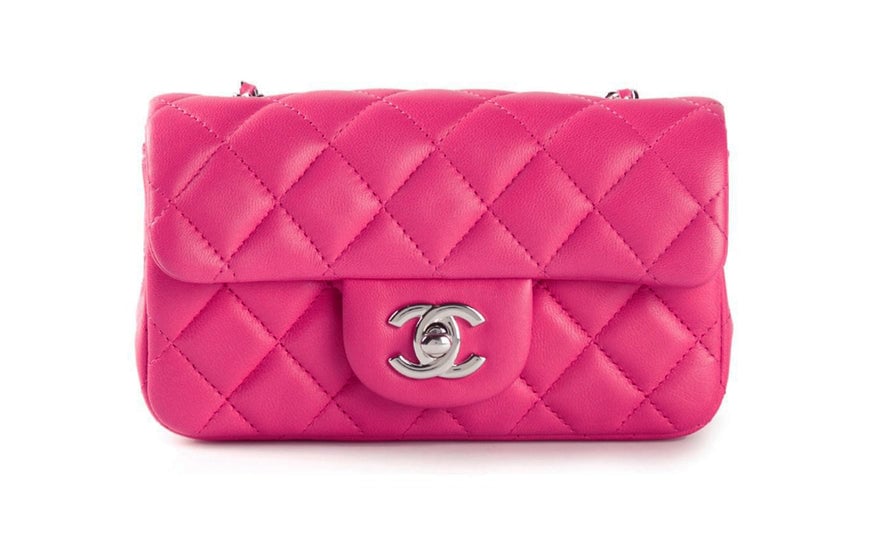 Chanel Rectangular Mini Pink Bag photo 4