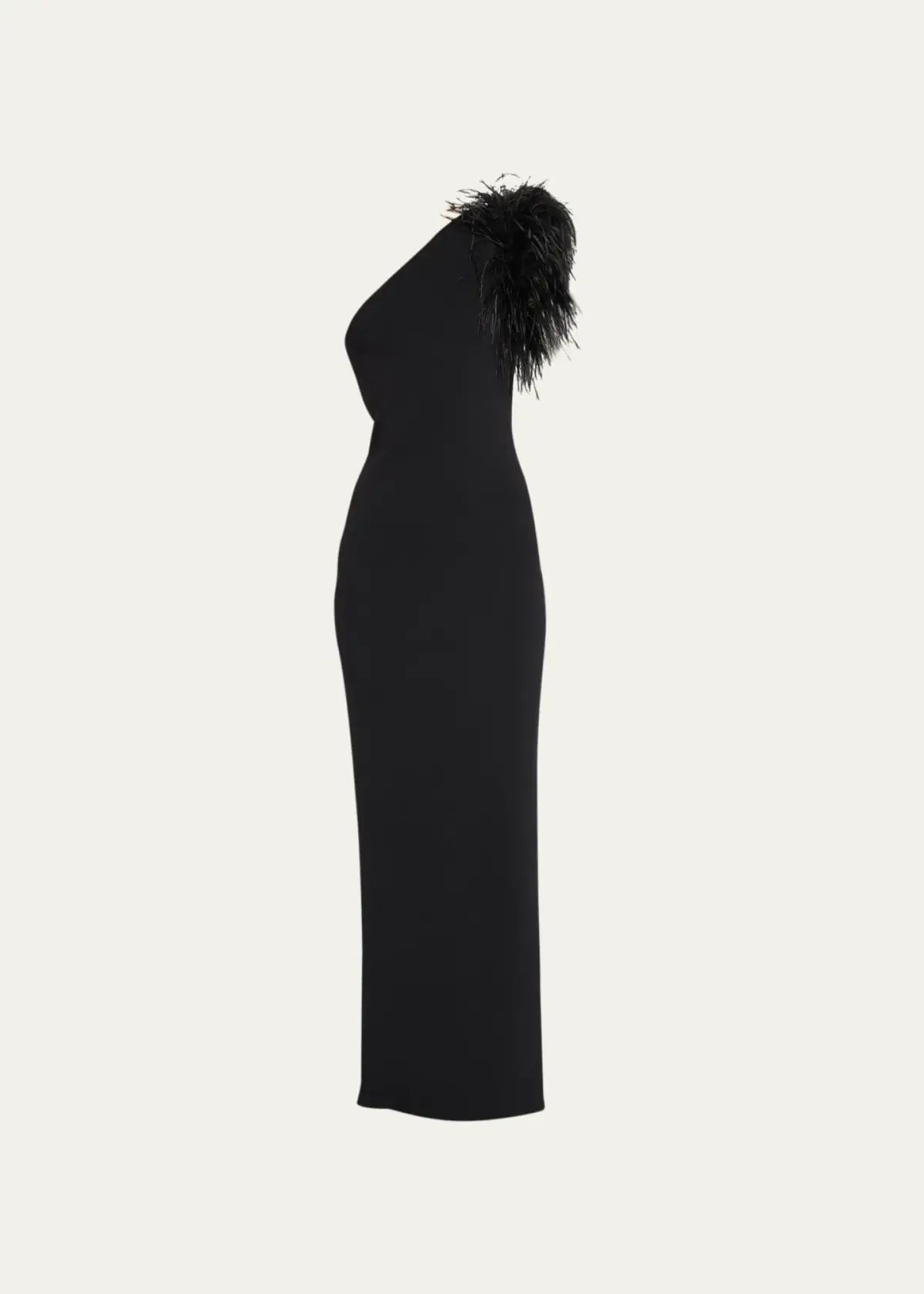 Rachel Gilbert Elcie Gown Black Size 8 photo 3