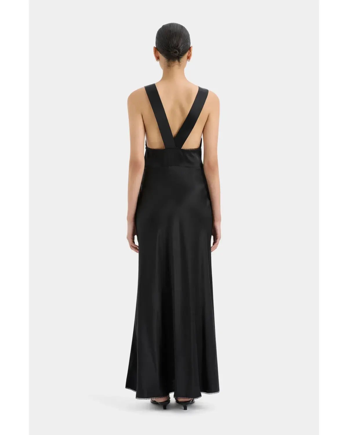 Sir The Label Aries Cut Out Gown Black Size AU 10 photo 2
