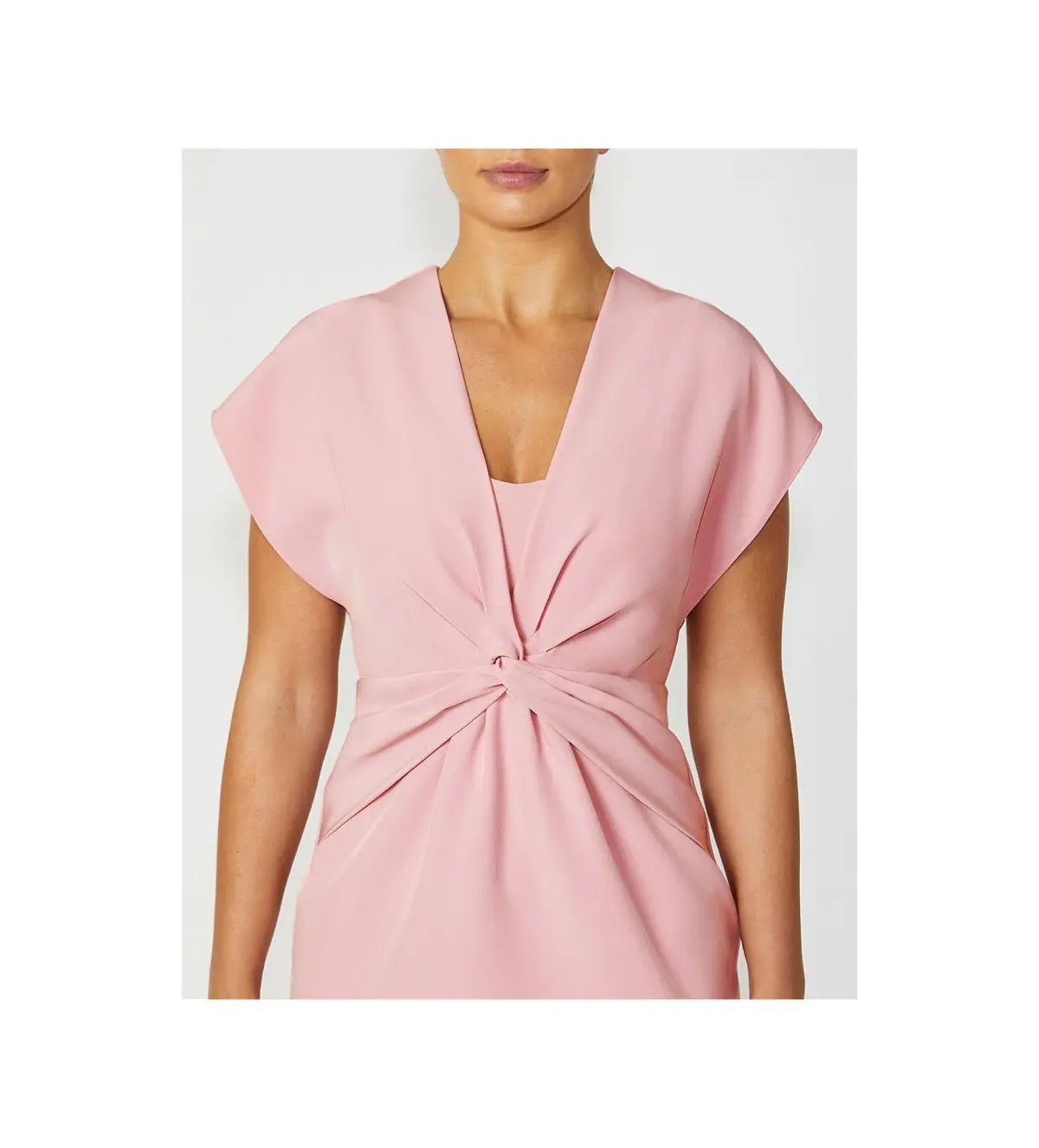 Anthea Crawford Kyla Midi Dress Pink Size AU 16 photo 3