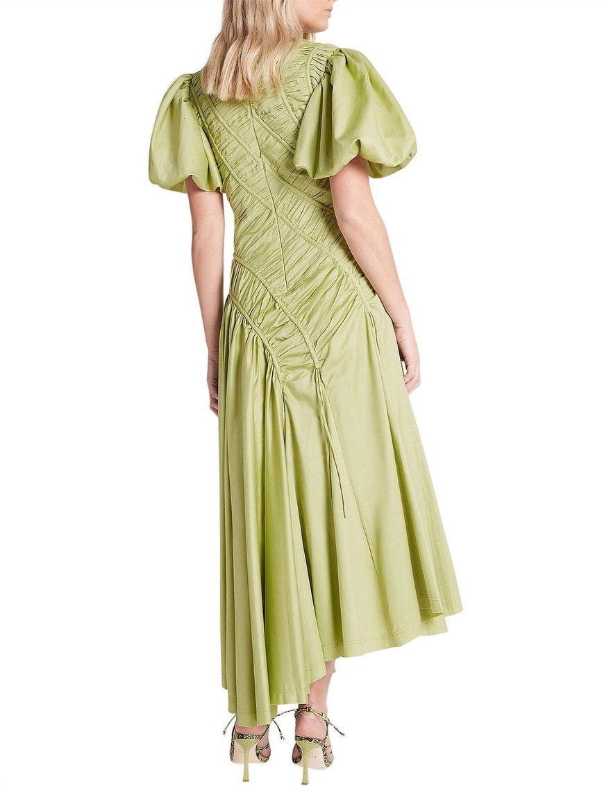 Aje Siren Drawstring Midi Dress photo 2