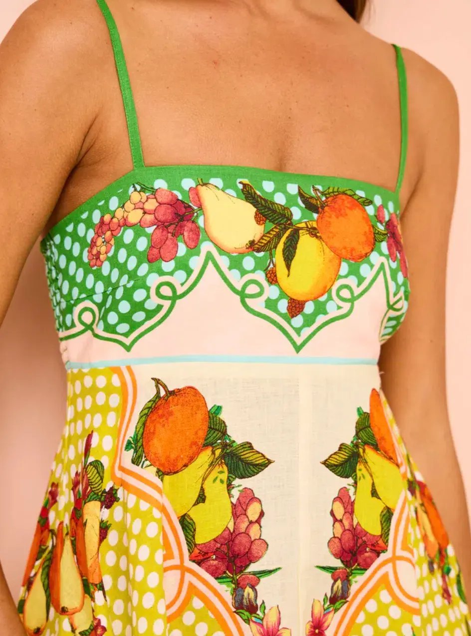Alemais Lemonis Sundress Multi Size 8 photo 5
