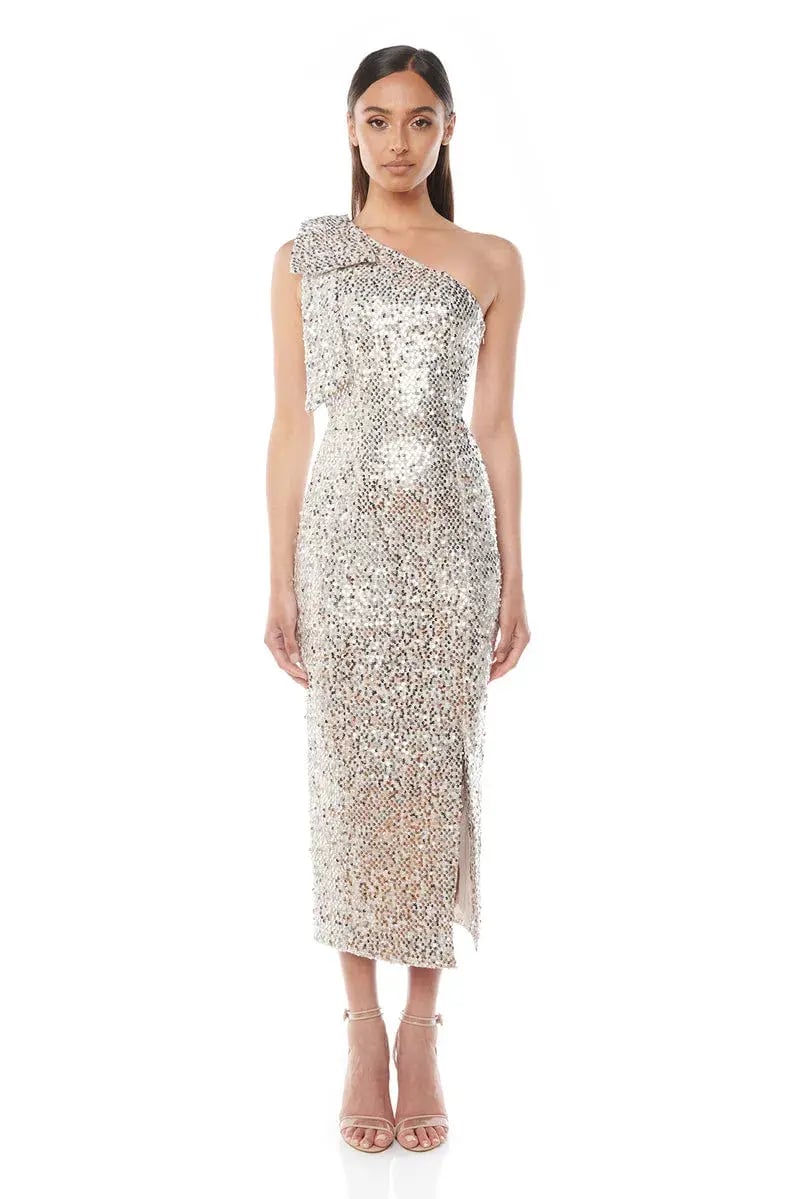 Eliya The Label Lydia Dress Sequin Size 14 photo 3