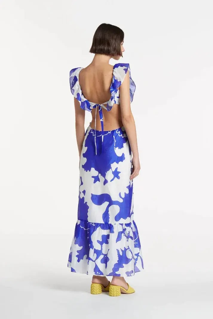 Sir the Label Vivi Frill Maxi Dress Print Size 0 / AU 6 photo 3