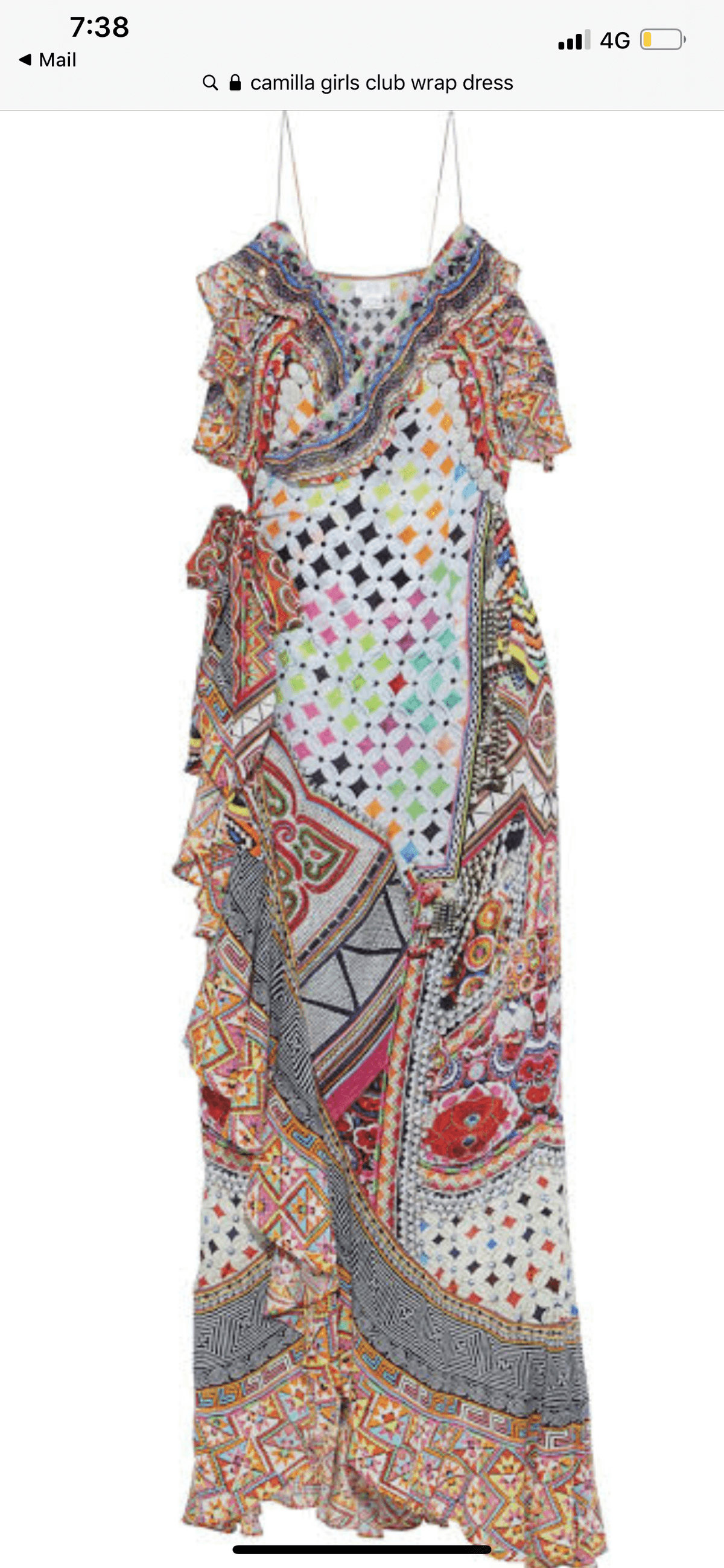 Camilla wrap dress photo 2