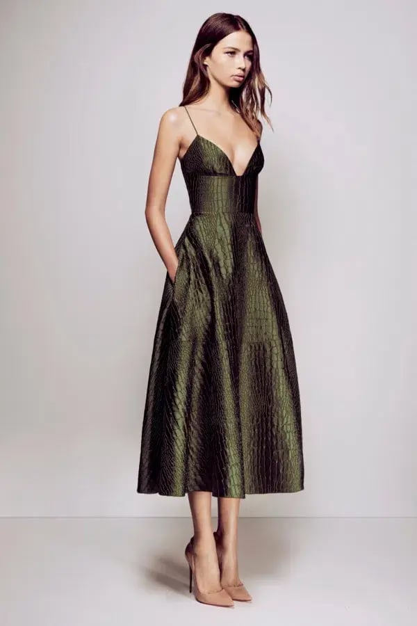 Alex Perry La Verne Dress Green Size 0 / AU 6 photo 2