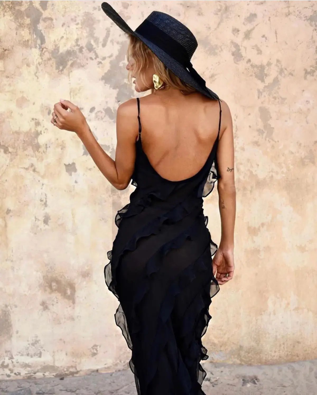 Rat & Boa Selena Dress Black Size 6 photo 2
