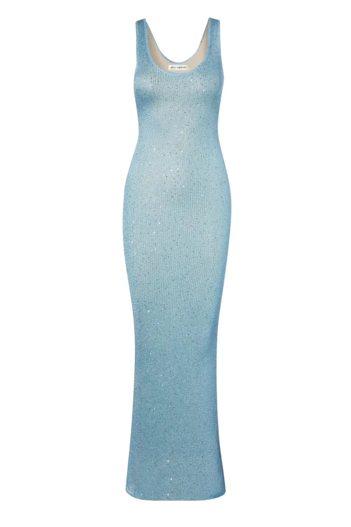 Asta Resort Ana Dress Baia Blue Sequin Size S/AU 8 photo 3