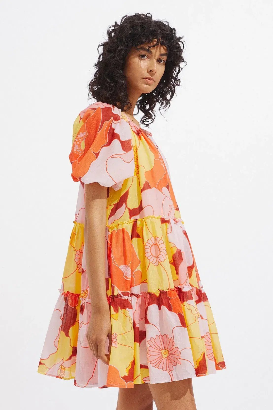 Steele Helio Dress Print Size XS photo 5