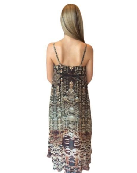 Camilla Dress - Flared mini with a sheer overlay Size 8 photo 2