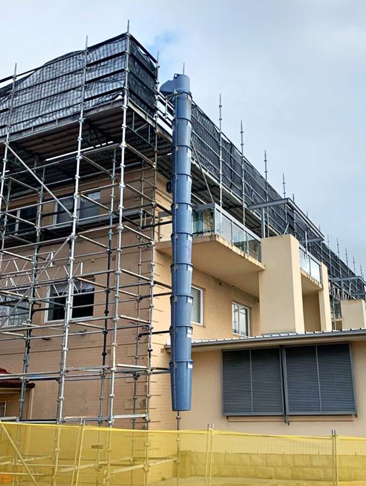 CONSTRUCTION RUBBISH CHUTES for HIRE. photo 7