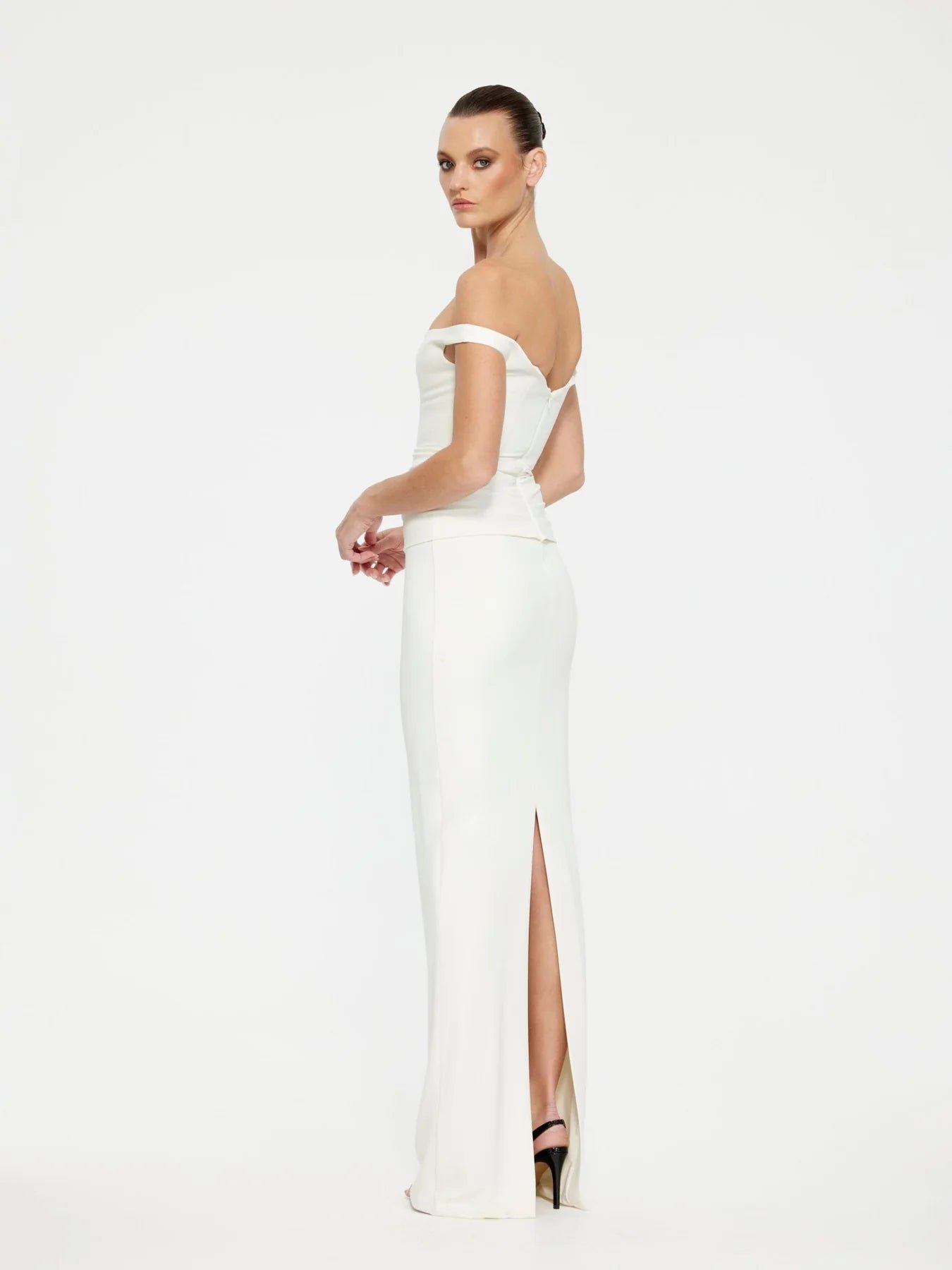EFFIE KATS HAYWARD GOWN - IVORY photo 3