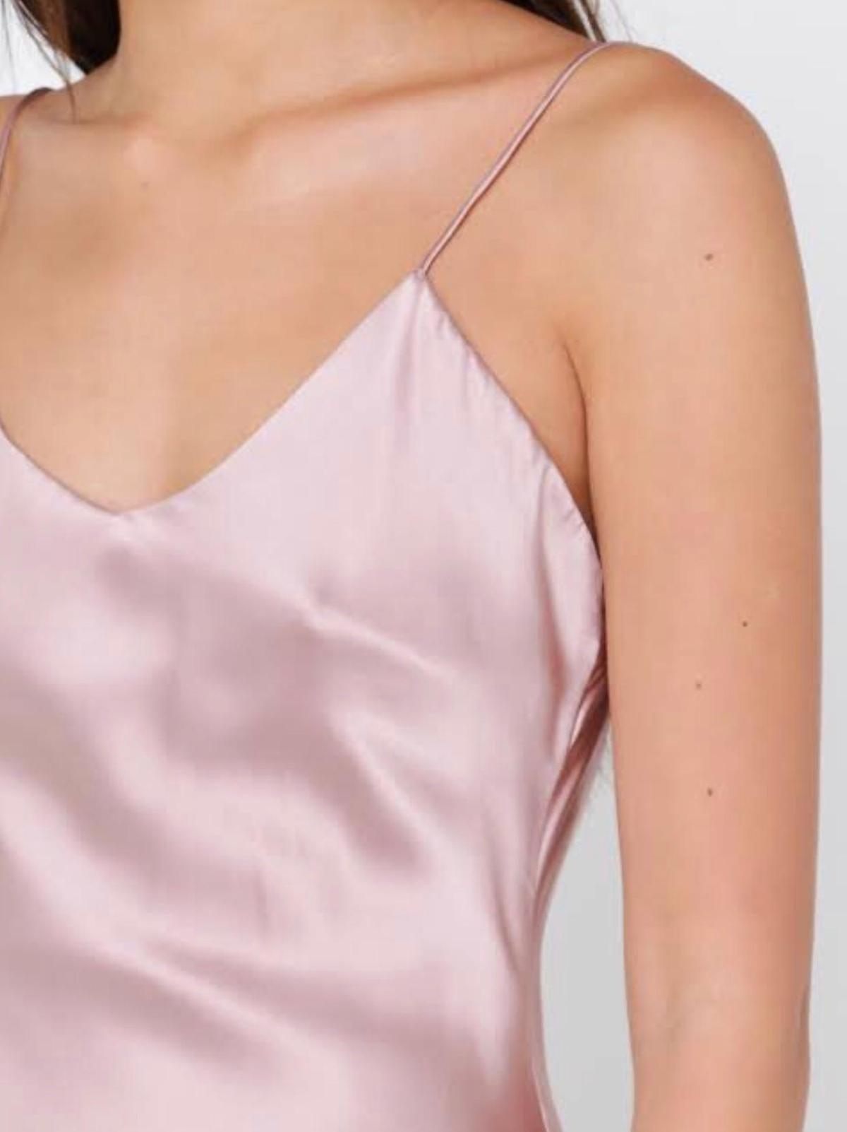 Hansen and Gretel Demi Slip Dress Blush Size 6 photo 2