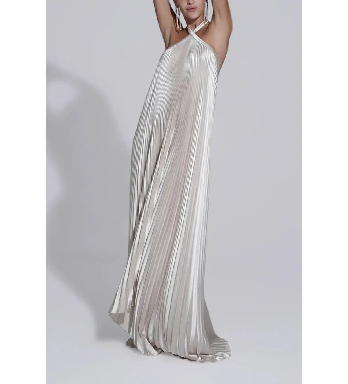 L'Idee Deesse Gown Champagne Size AU 8 photo 2