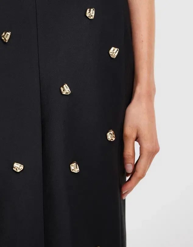 Acler Pattison Maxi Dress Dark Baroque Size 8 photo 4