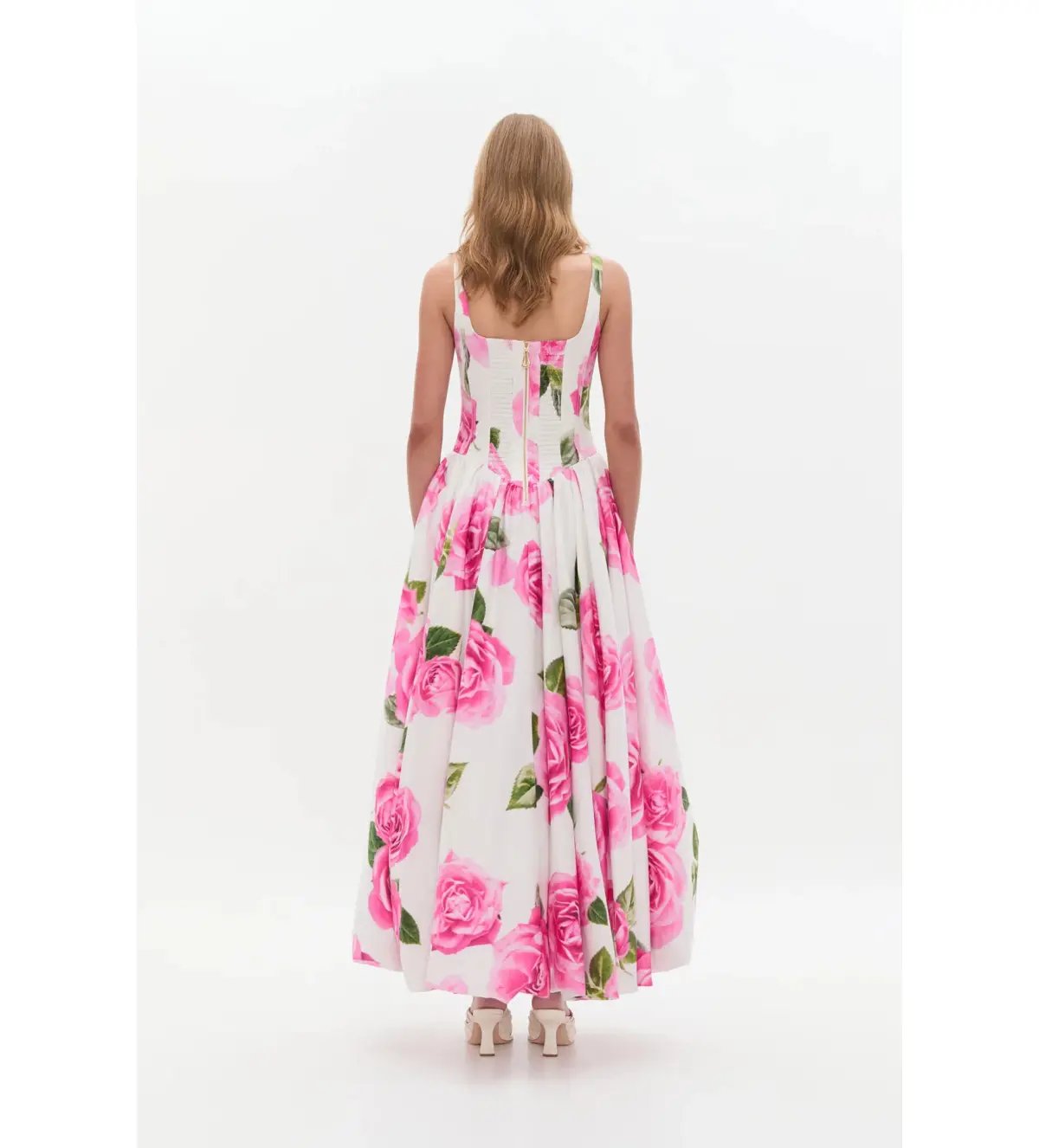 Aje Alani Gown in Soft Rose Light Size XL / AU 14 photo 3