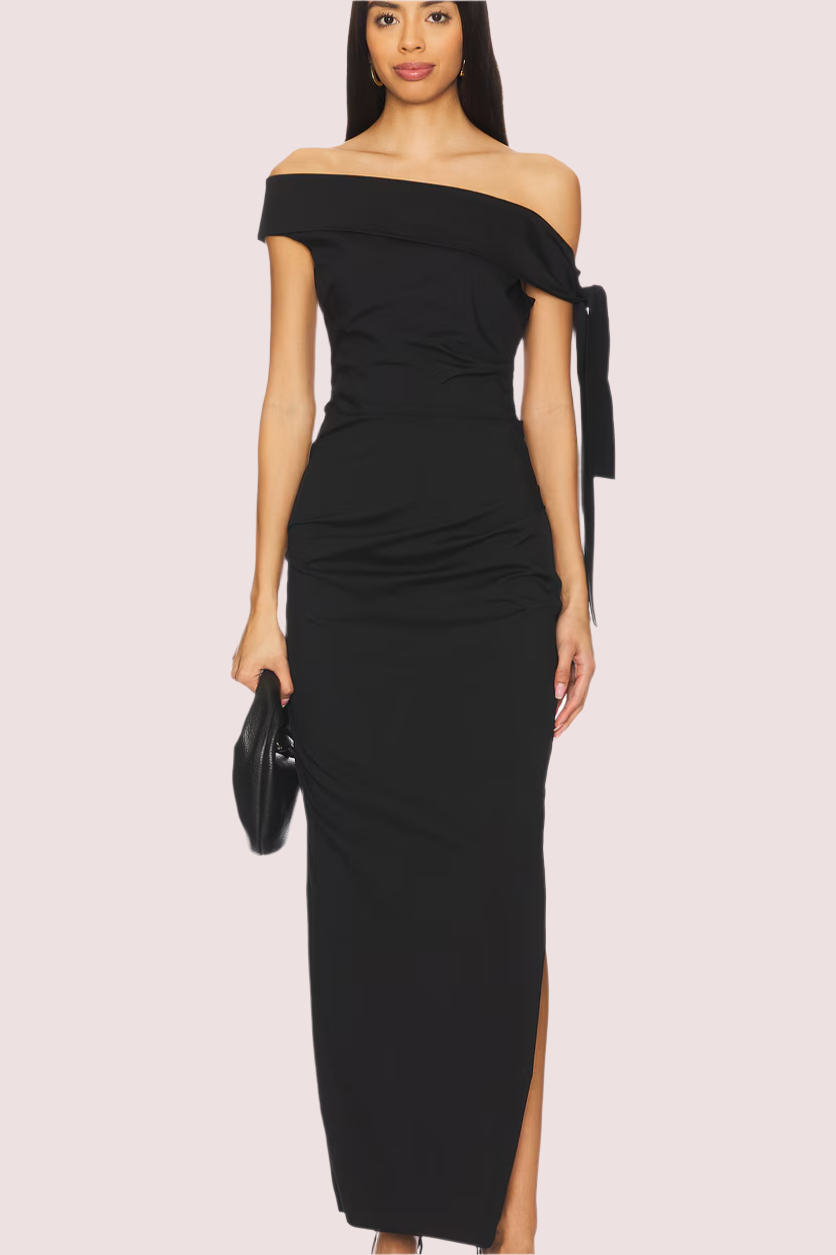 Sir The Label Dahlia Gown Black photo 3
