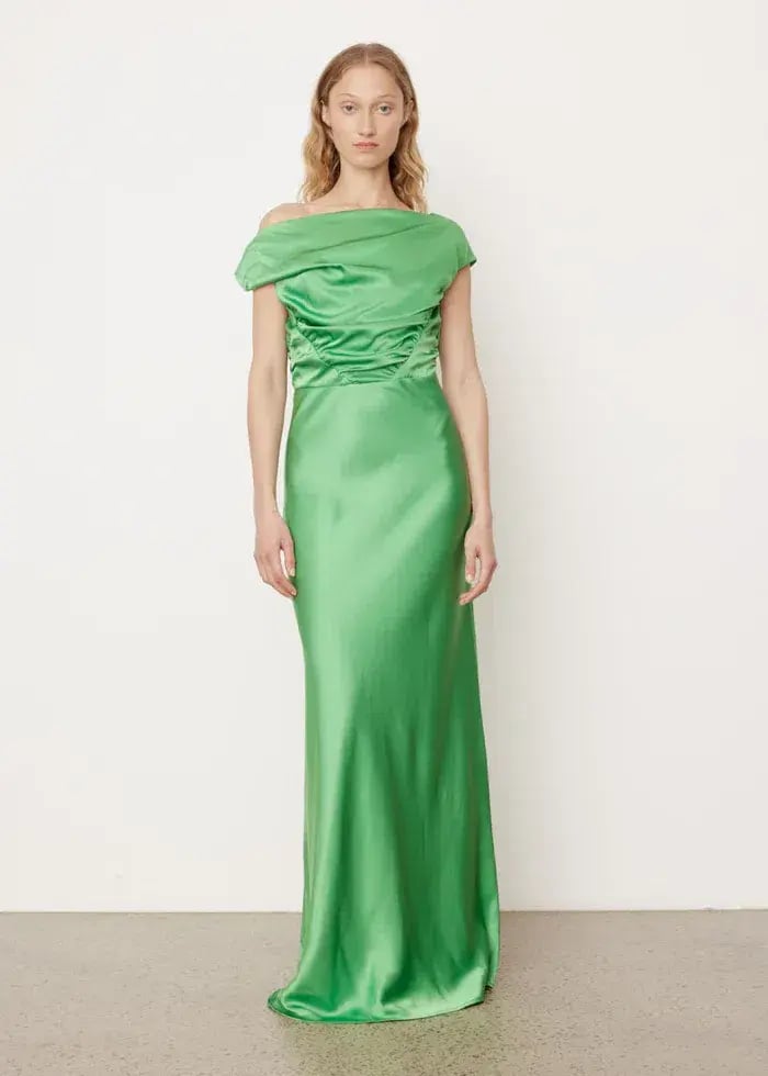Paris Georgia Davie Dress Basil Green Size XS / AU 6 photo 4