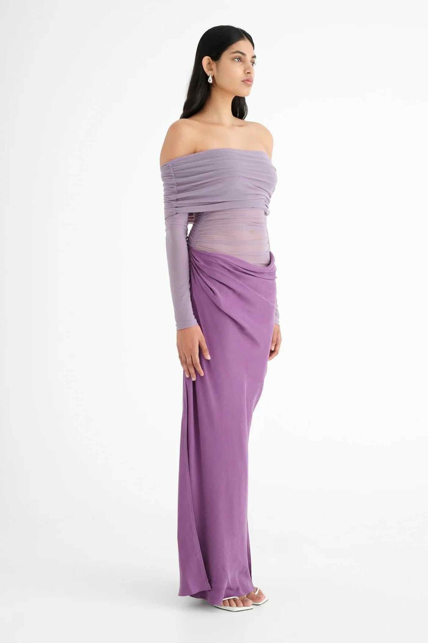 Benni Yasmin Off Shoulder Dress - Vintage Orchid photo 3