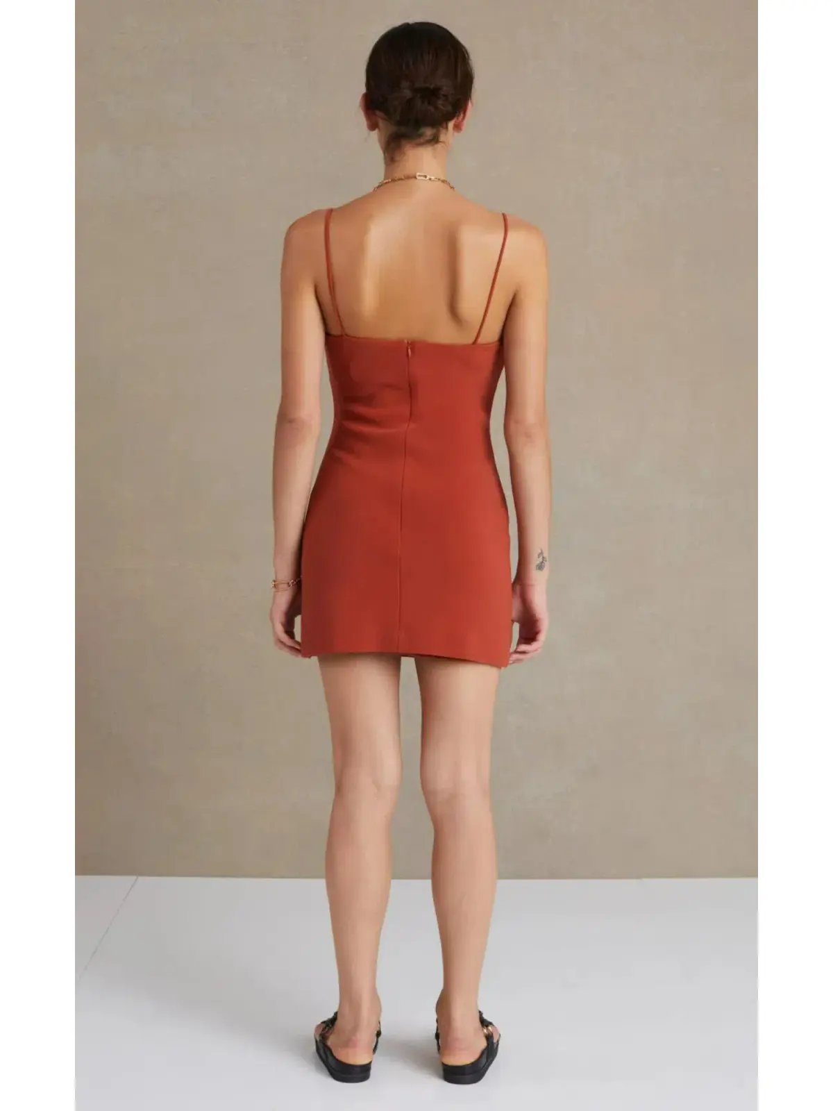 Bec & Bridge Maya Dress Brown Size AU 6 photo 3