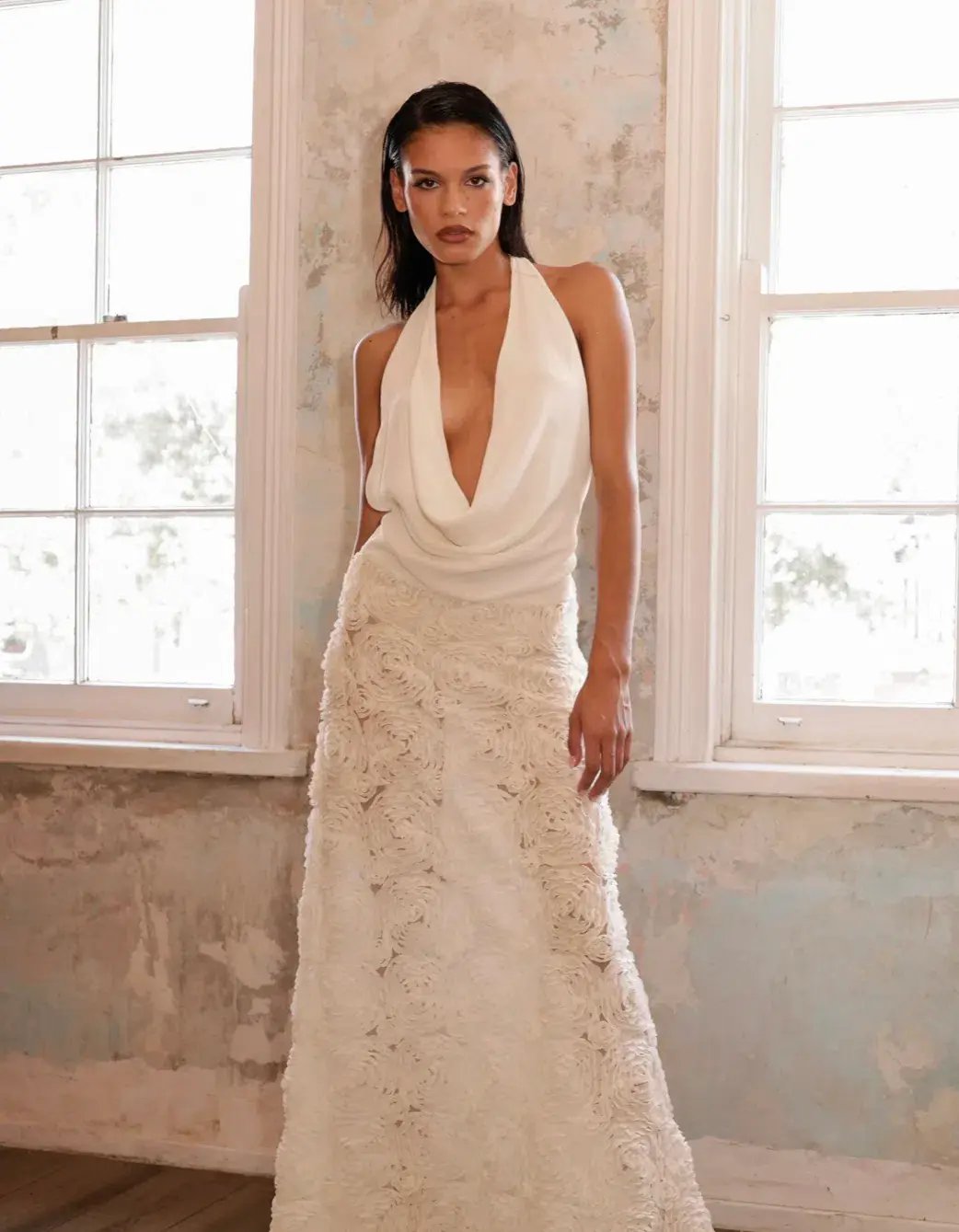 Arcina Ori Adriana Dress Ivory Size S/Au 8 photo 3