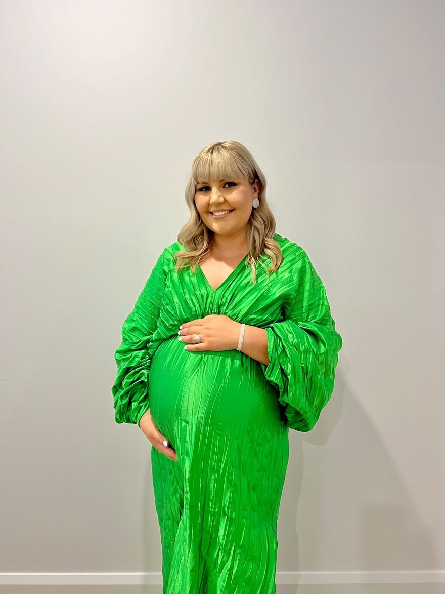 L'idée De Luxe Gown, Green photo 3