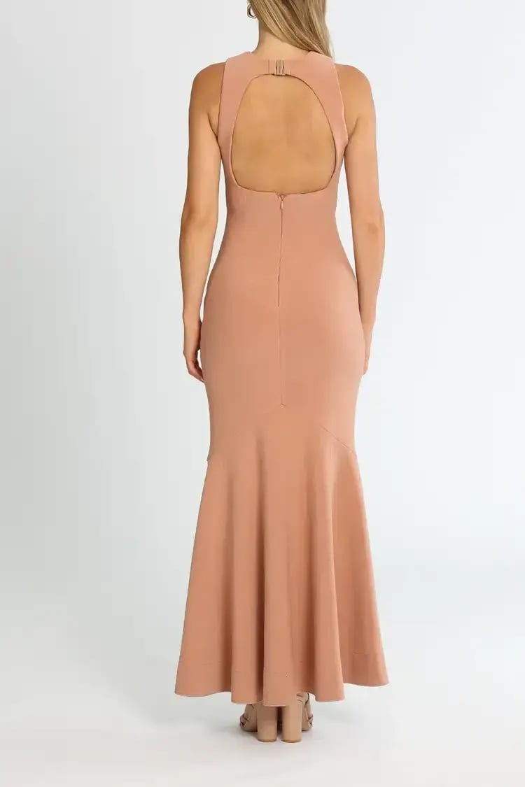 Significant Other Ezra Dress in Almond Size 6 photo 3